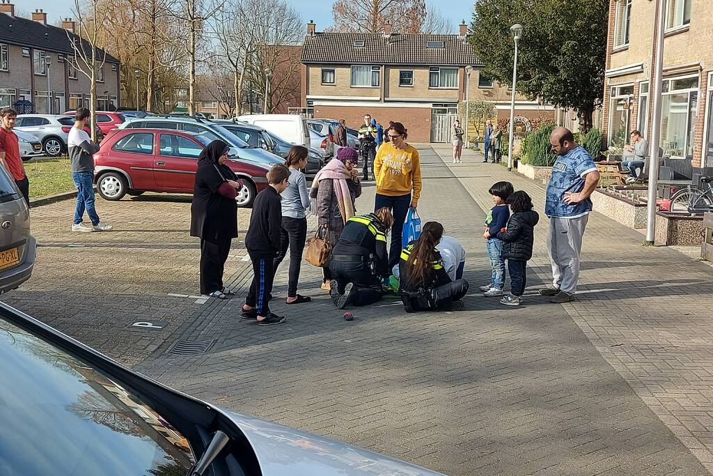 Kindje gewond bij aanrijding