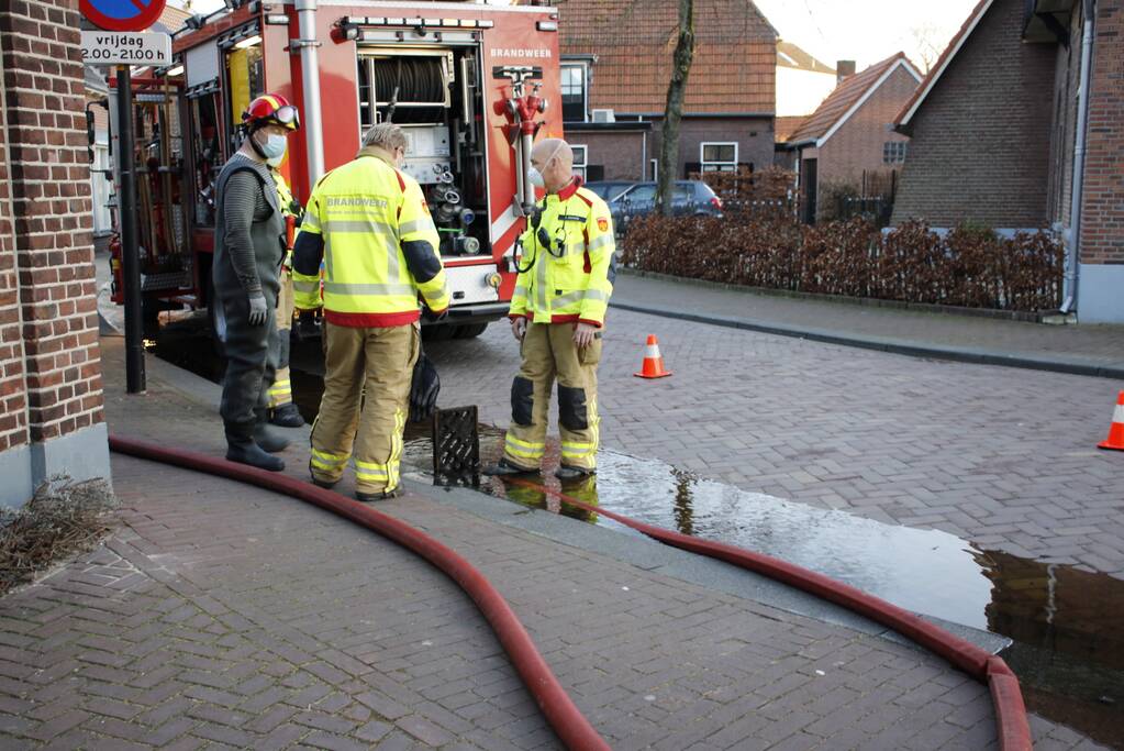 Woning vol water door lekkage