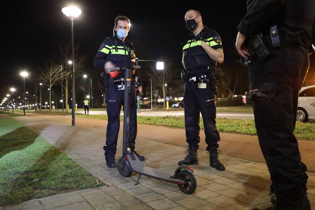 Man gewond na val met elektrische step