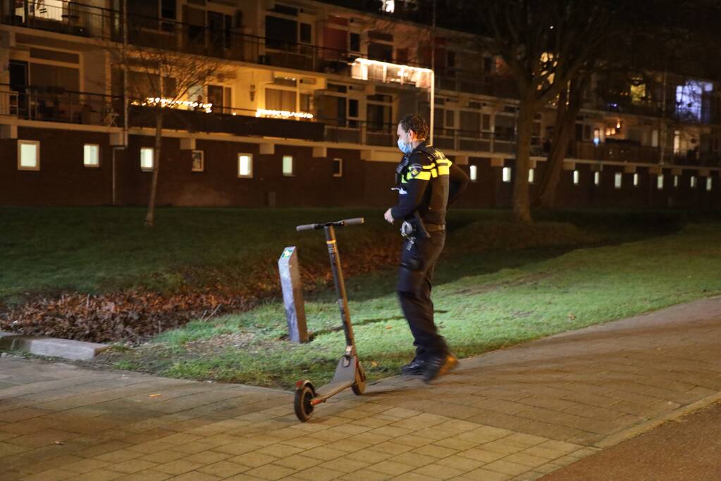 Man gewond na val met elektrische step