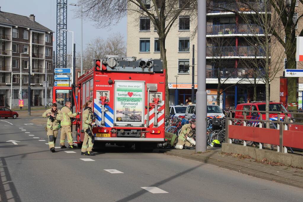 Metroverkeer stilgelegd na rook onder RET-metro