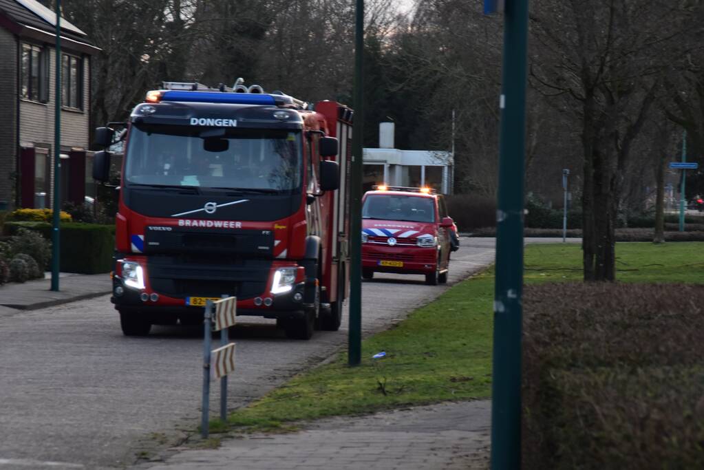 Gaslekkage bij BP-tankstation