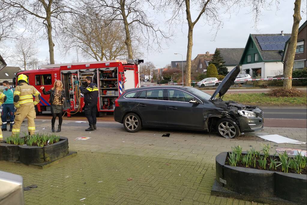 Flinke ravage na verkeersongeval