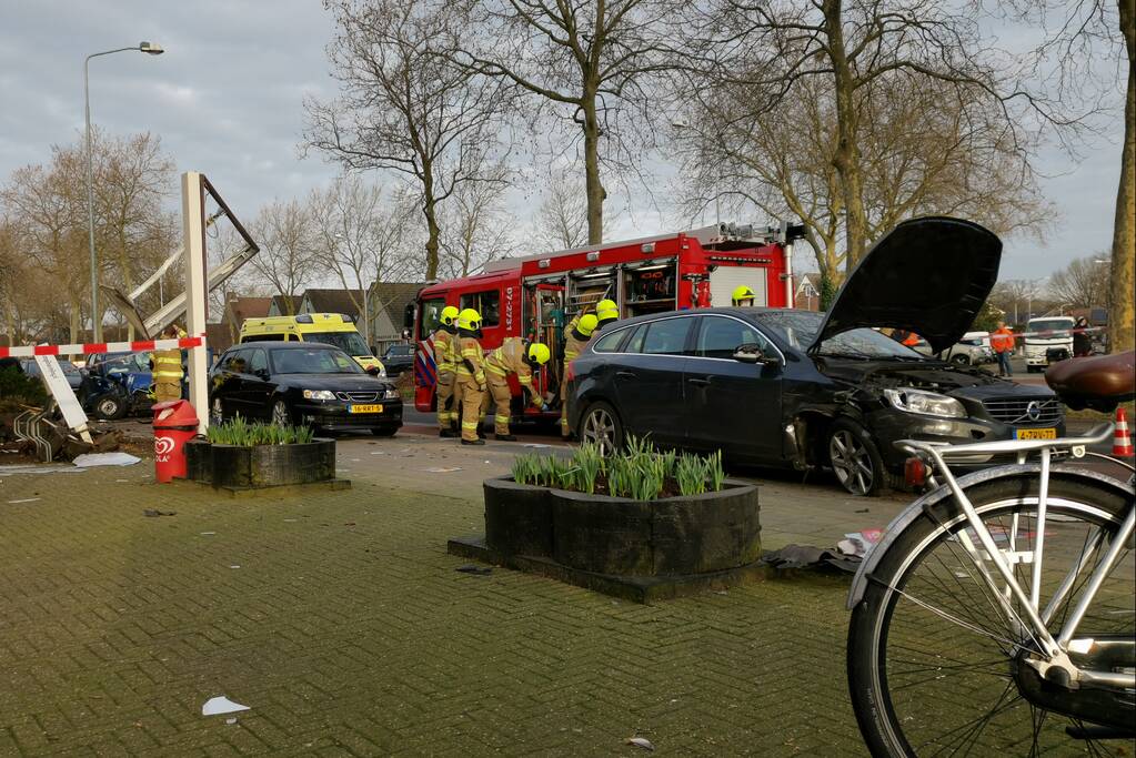 Flinke ravage na verkeersongeval