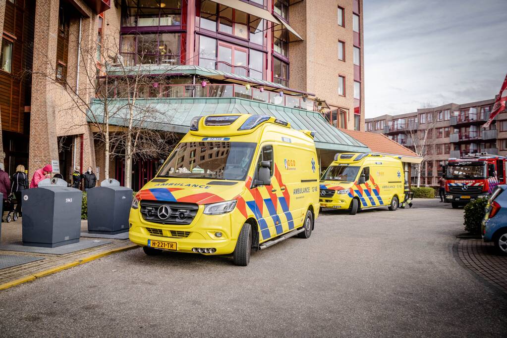 Gewonde na melding van koolmonoxide bij Reinaldahuis