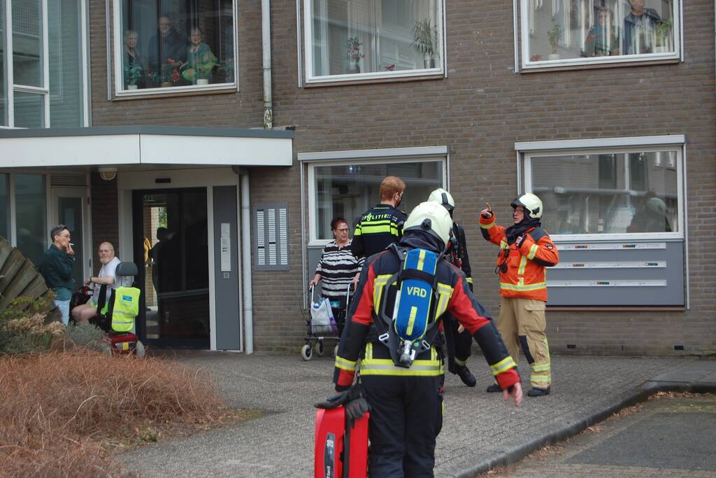 Woonzorg Peelerhof ontruimd door brand