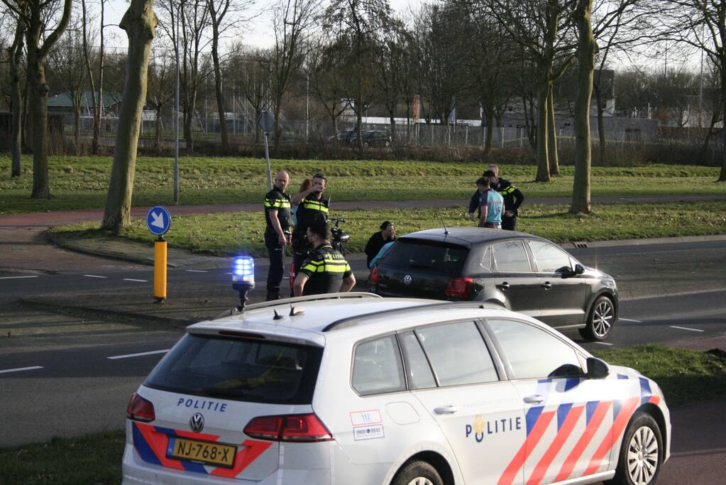 Fietser aangereden bij oversteekplaats