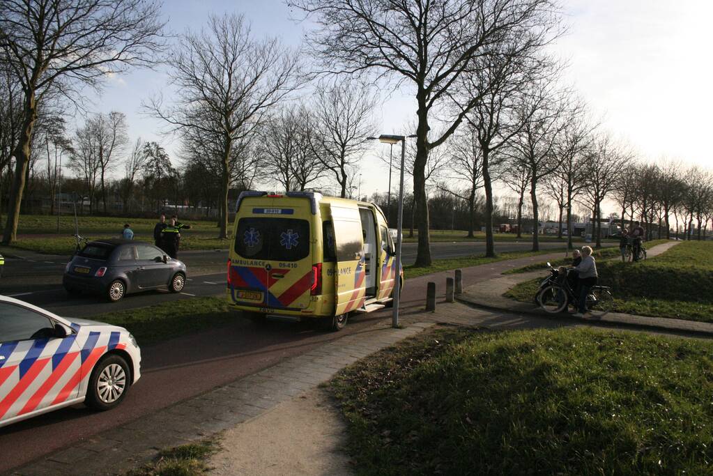 Fietser aangereden bij oversteekplaats