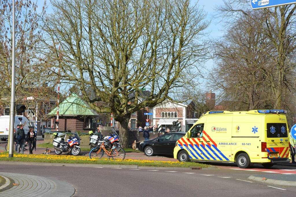 Fietser aangereden tijdens oversteken