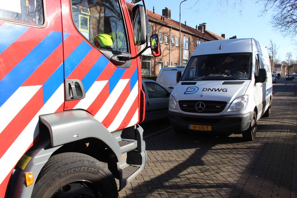 Onderzoek naar sterke gaslucht in woning