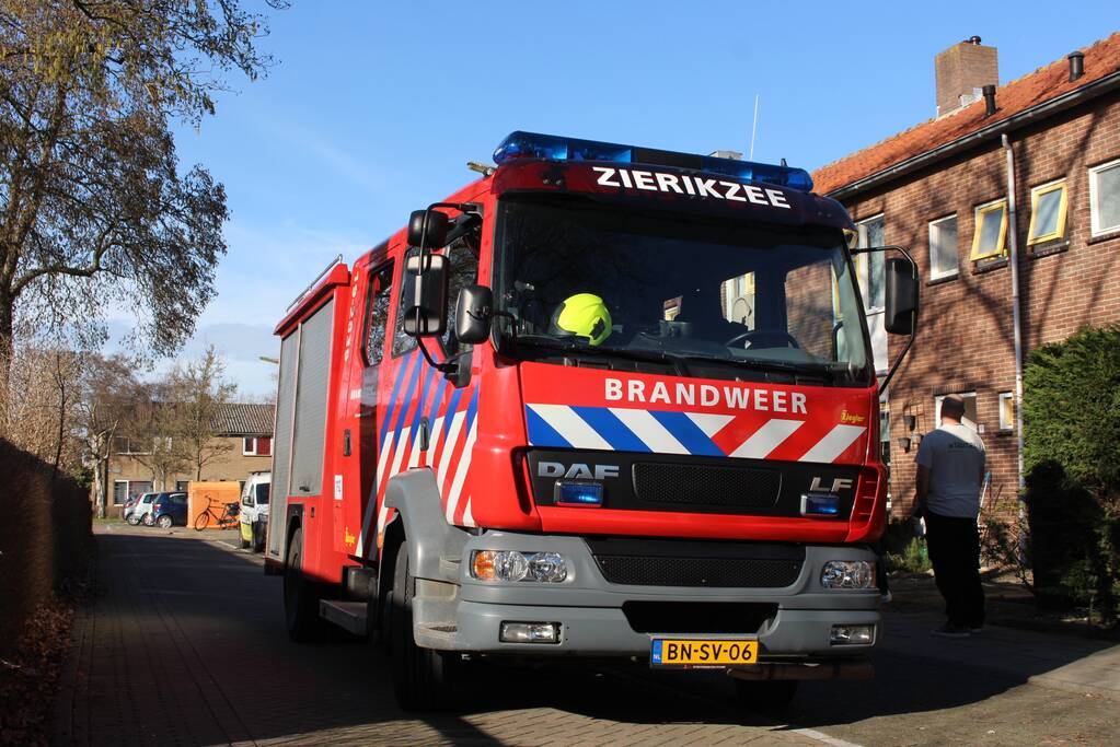 Onderzoek naar sterke gaslucht in woning