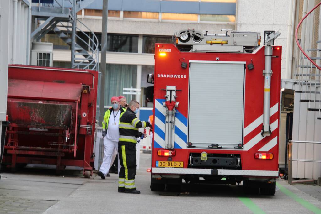 Lekkage van gevaarlijke stof bij campina laboratorium