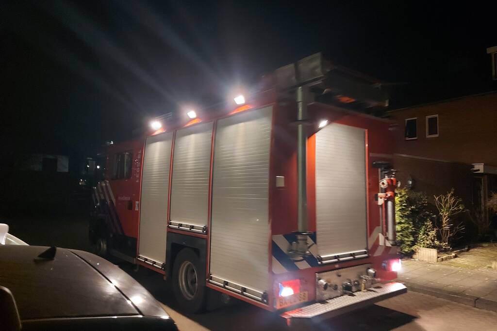 Traumahelikopter voor incident in woning