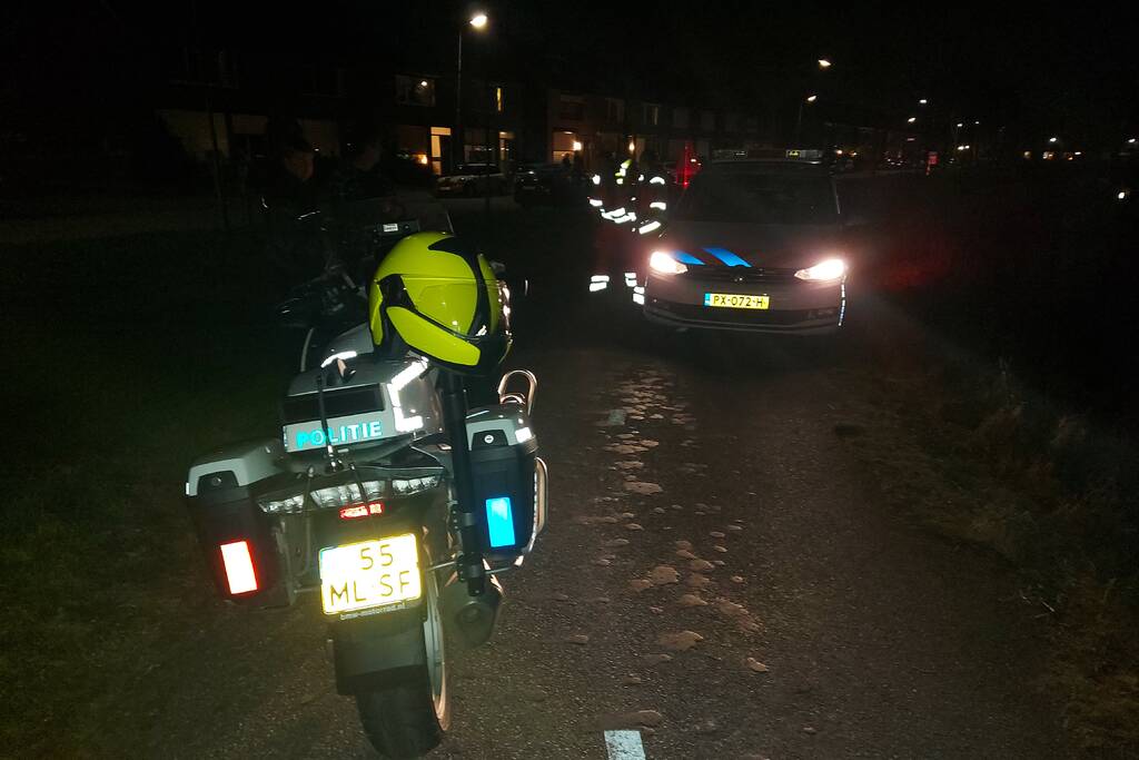 Traumahelikopter voor incident in woning