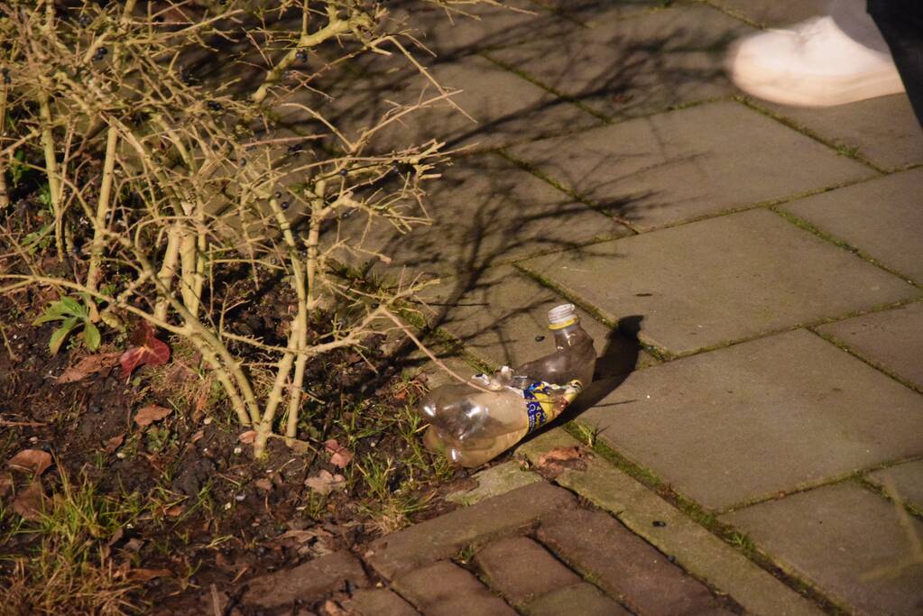 Brandstichting bij auto