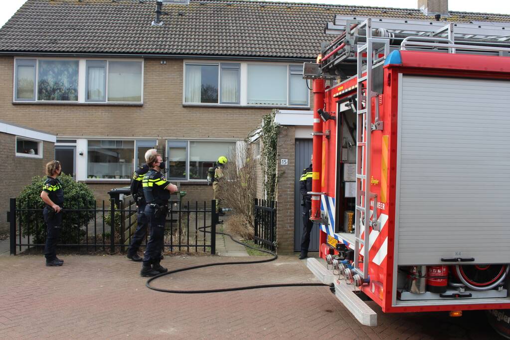 Onderzoek naar brand in tussenwoning