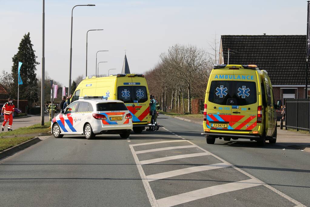 63-jarige vrouw gewond na val met fiets