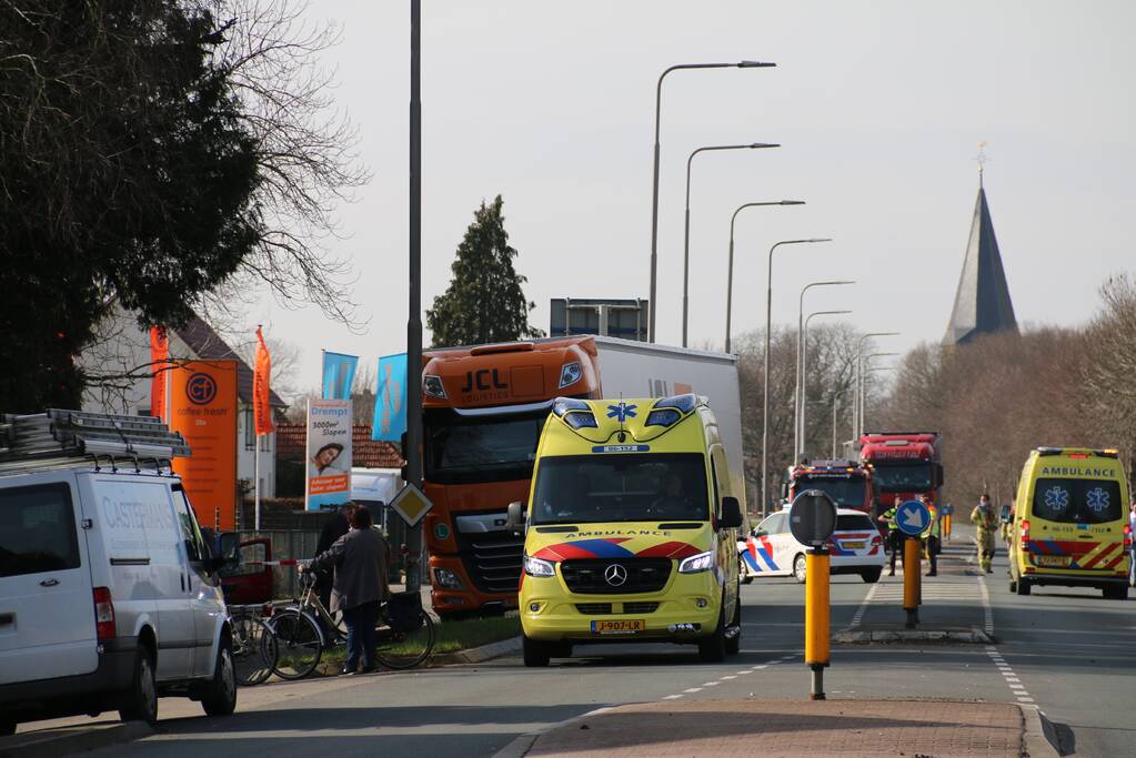 63-jarige vrouw gewond na val met fiets