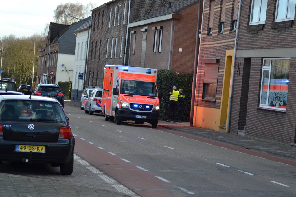 Duitse traumahelikopter landt voor incident in woning