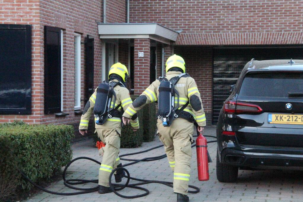 Schoorsteenbrand snel onder controle