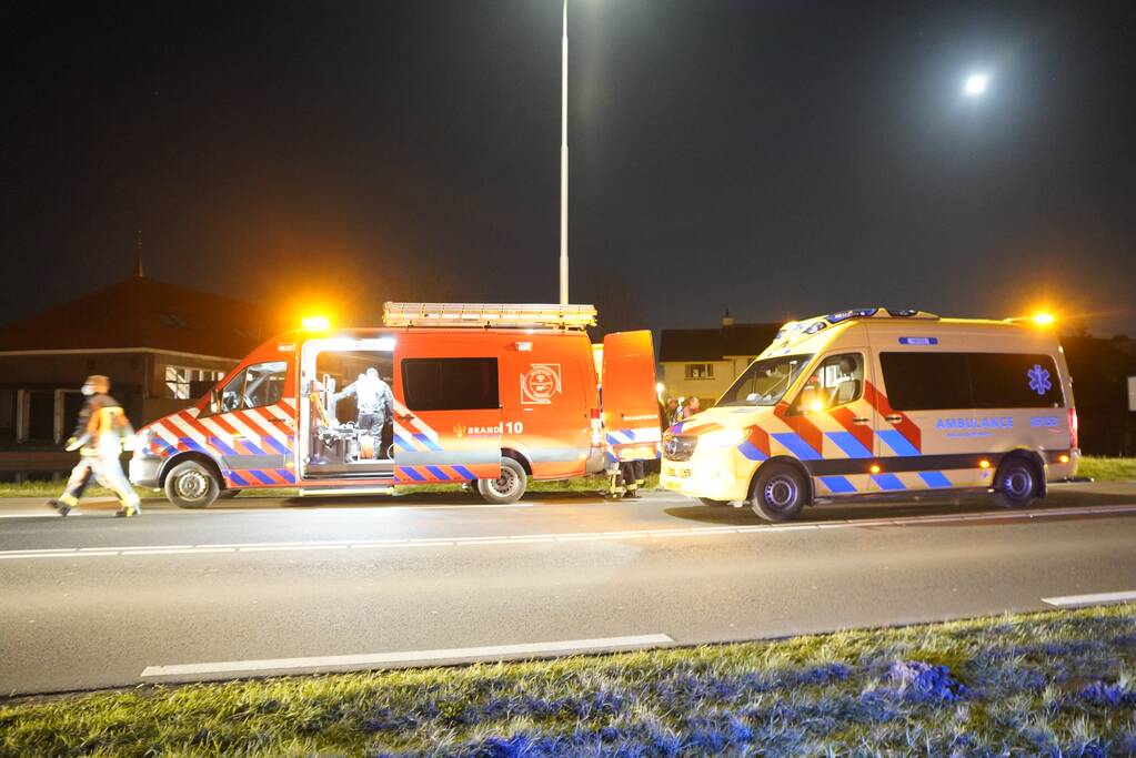 Persoon uit water gered