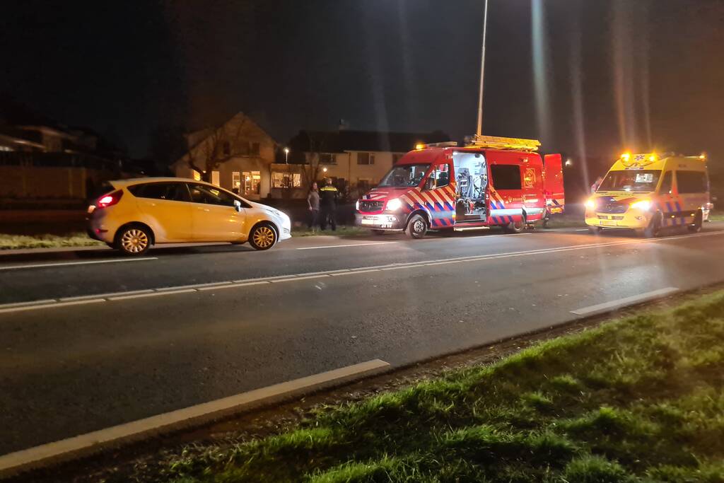 Persoon uit water gered