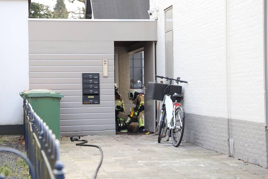 Gaslekkage bij restaurant