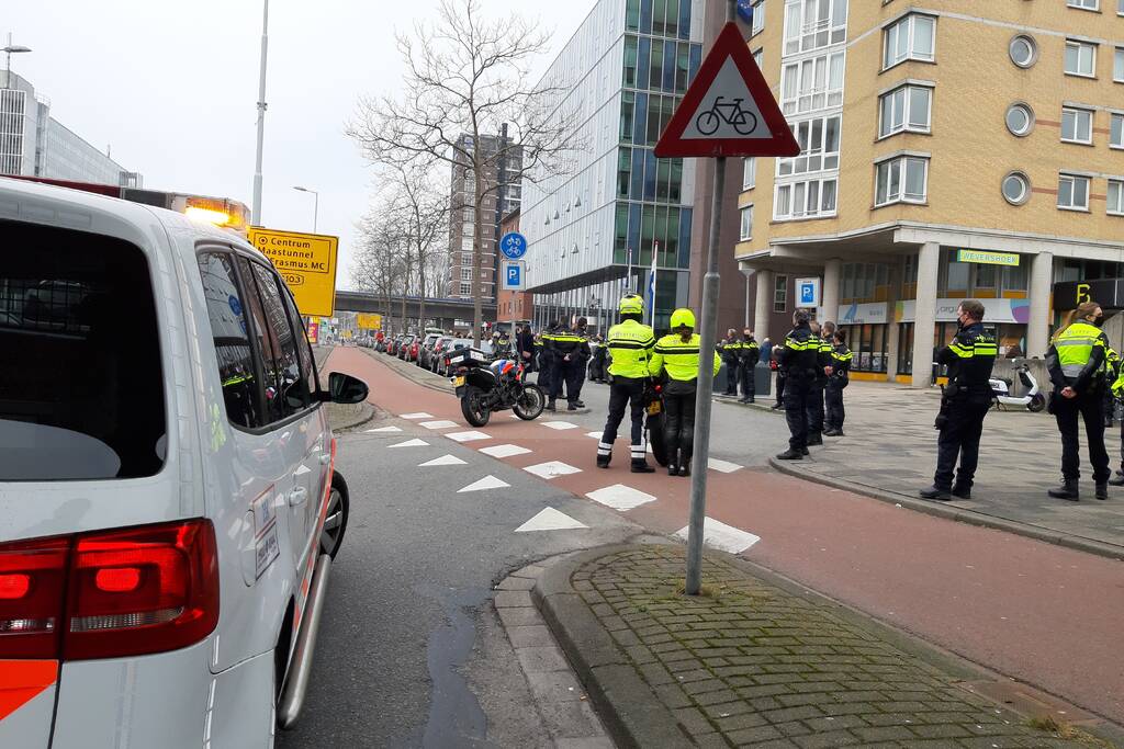 Erehaag voor ernstig zieke agent