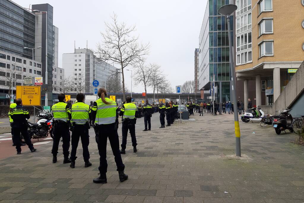 Erehaag voor ernstig zieke agent