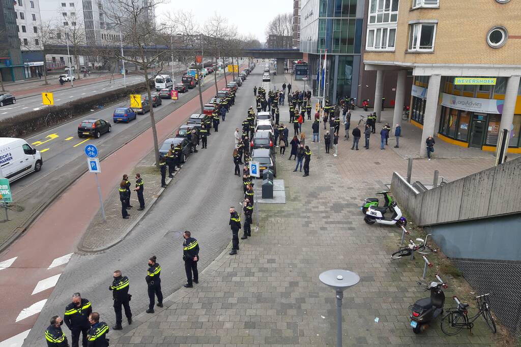 Erehaag voor ernstig zieke agent