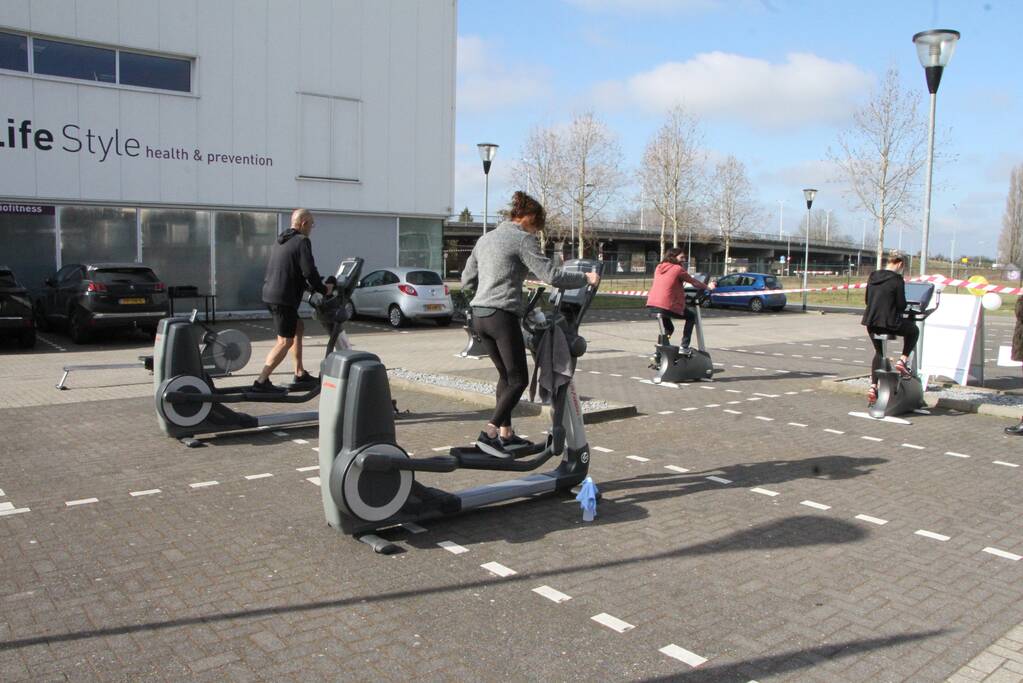 Landelijke actie van sportschool