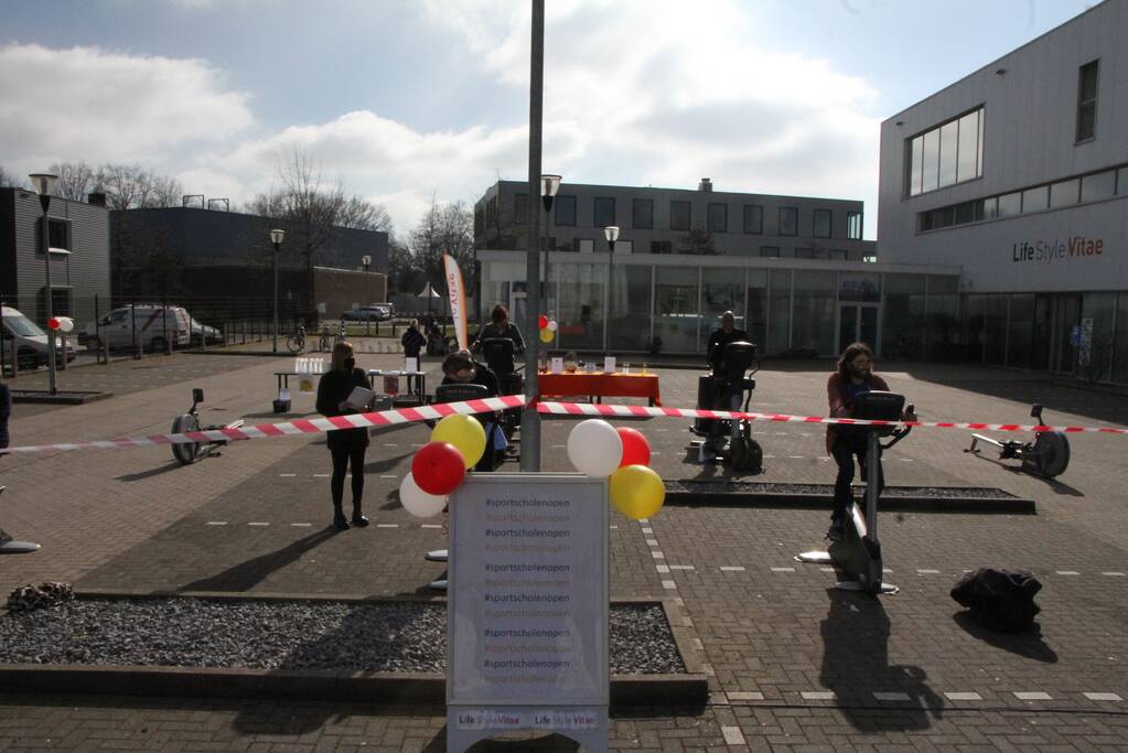 Landelijke actie van sportschool