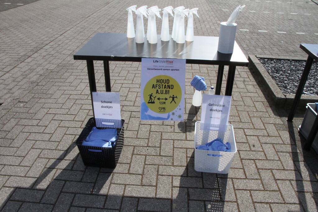 Landelijke actie van sportschool