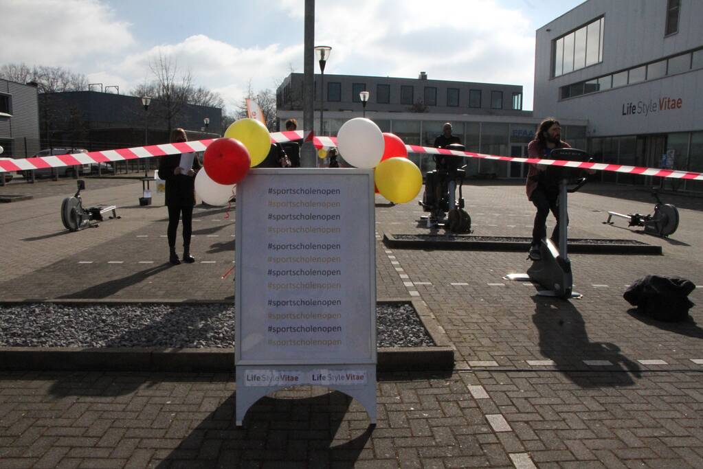 Landelijke actie van sportschool