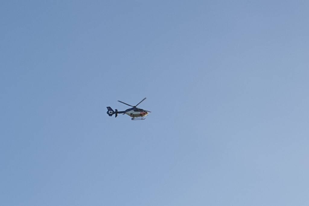 Politie onderzoek bij woning