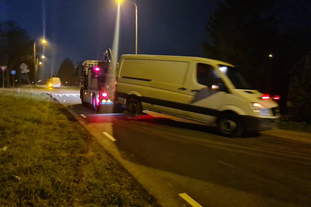 Politie onderzoek bij woning