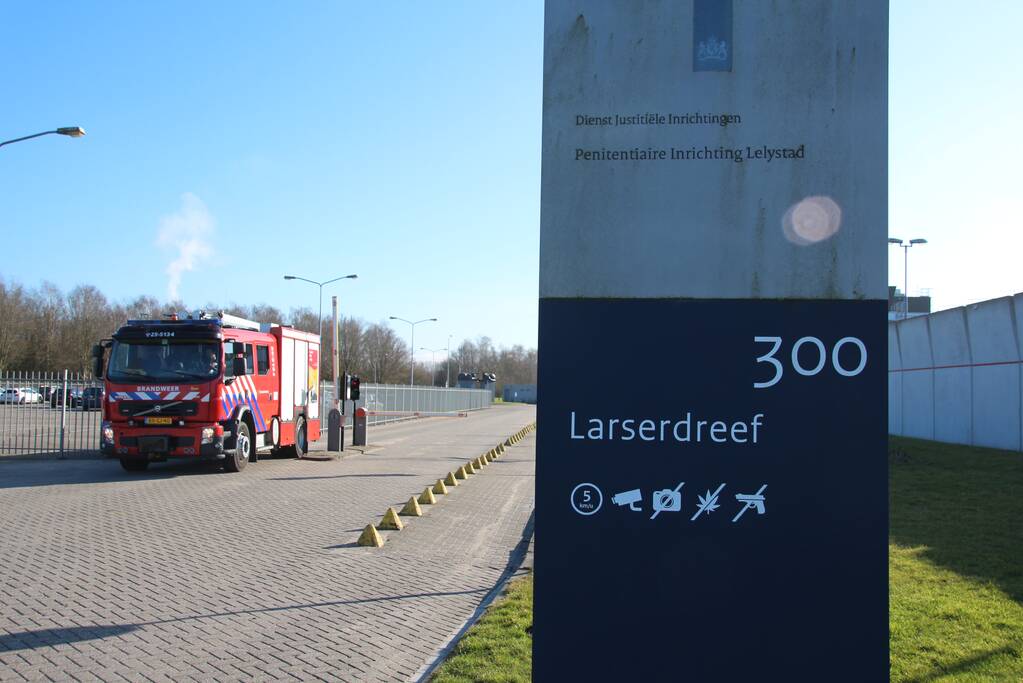 Keukenbrand in Penitentiaire Inrichting