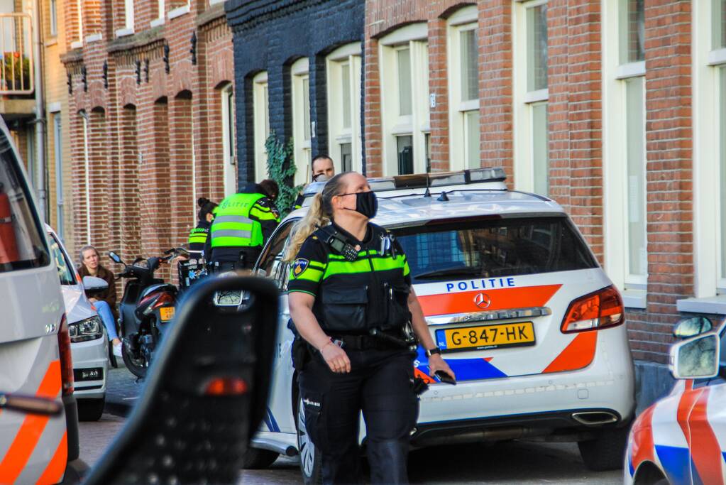 Veel politie op de been na woningoverval