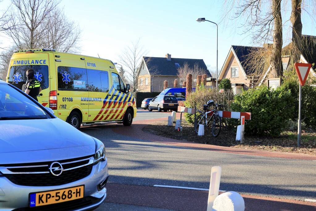 Mountainbikester gewond bij aanrijding