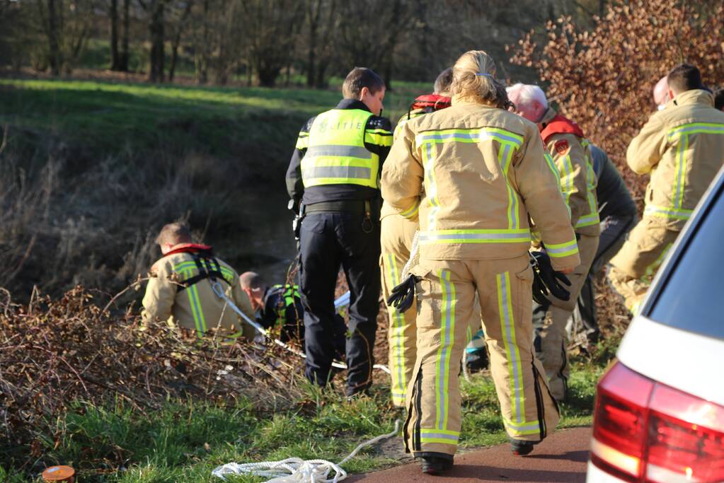 Man gewond na te water raken met scootmobiel