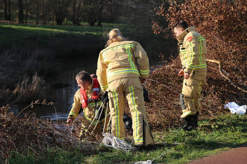Man gewond na te water raken met scootmobiel