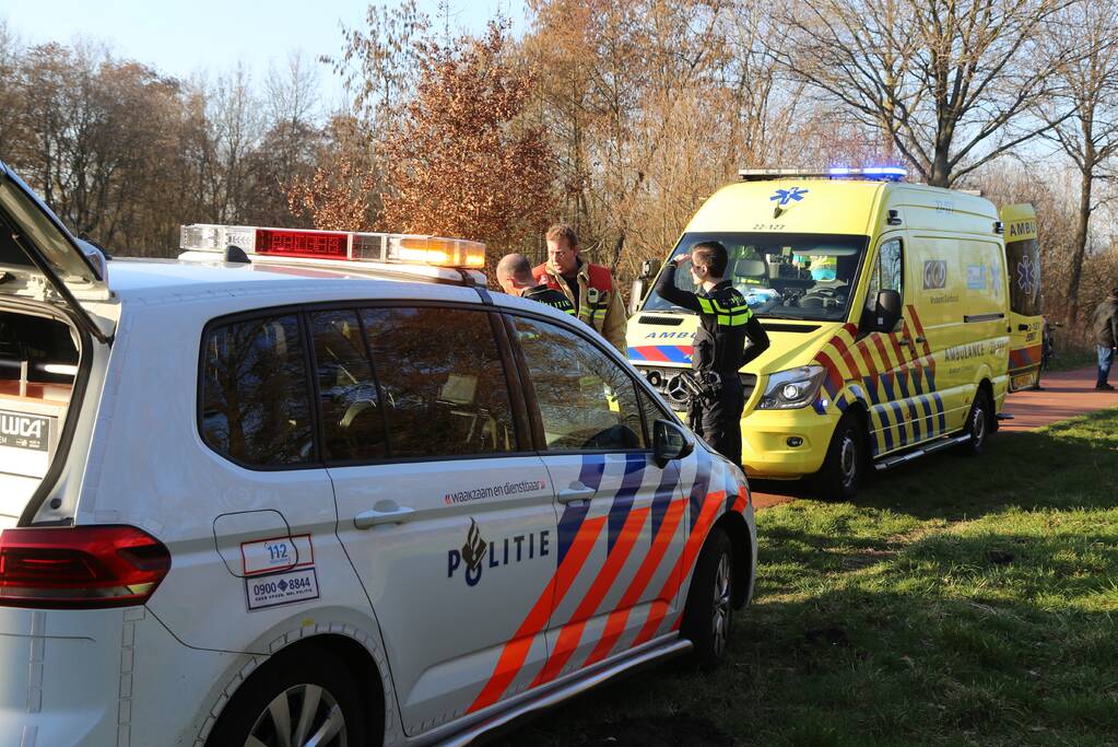 Man gewond na te water raken met scootmobiel
