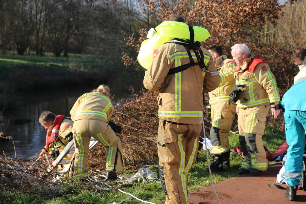 Man gewond na te water raken met scootmobiel
