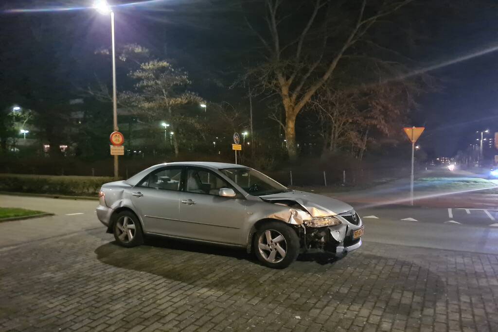 Ongeval door voorrangsfout