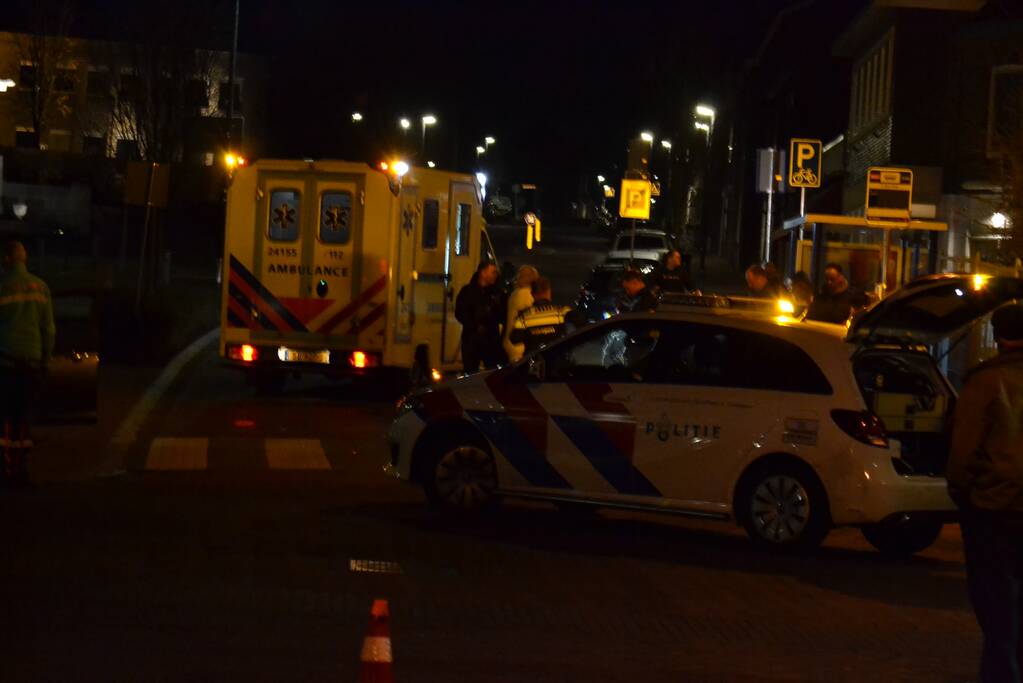 Scooterrijder aangereden door auto