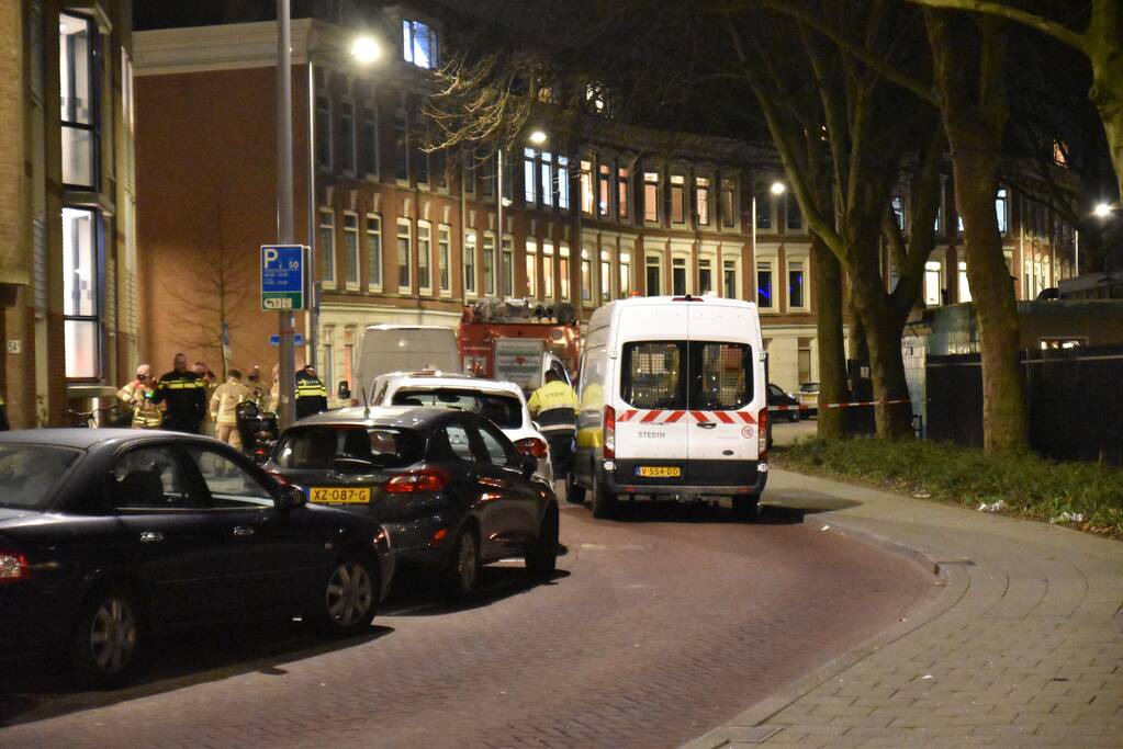 Brandweer ingezet voor gaslekkage