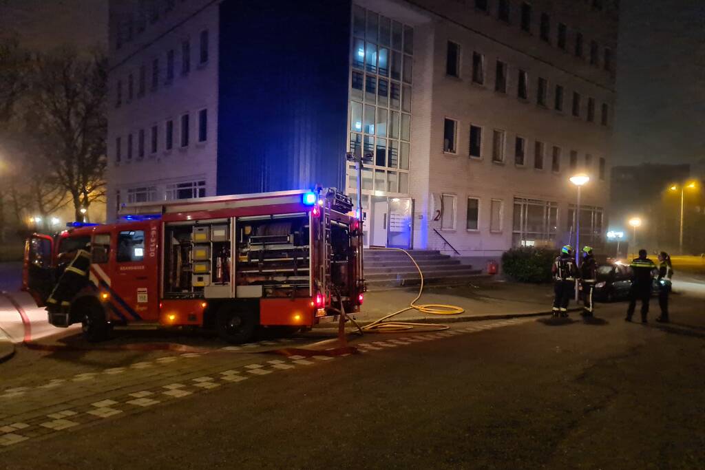 21 appartementen ontruimd door brand in kelder