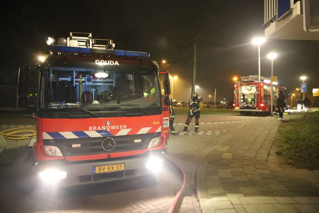 21 appartementen ontruimd door brand in kelder