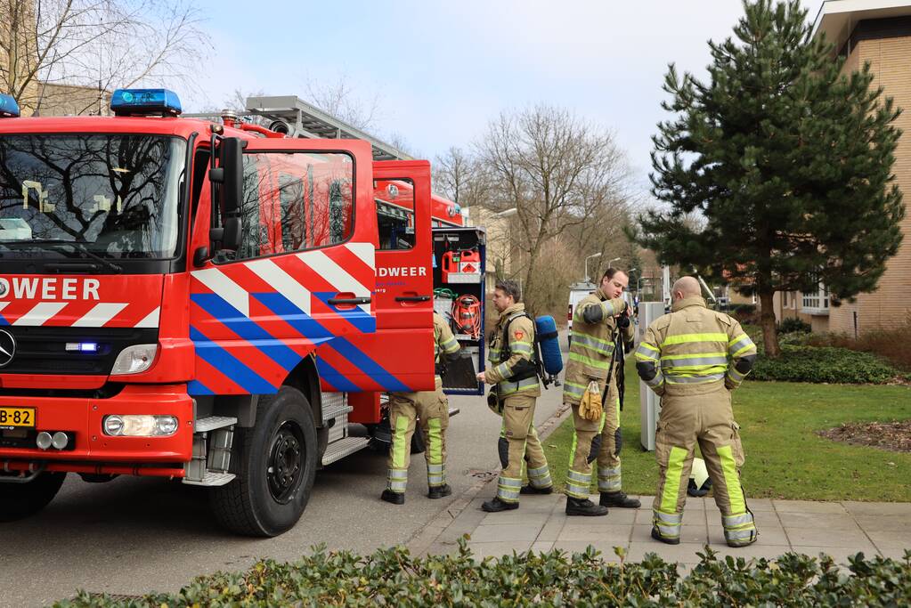 Brand in pand GGz Centraal Zon en Schild
