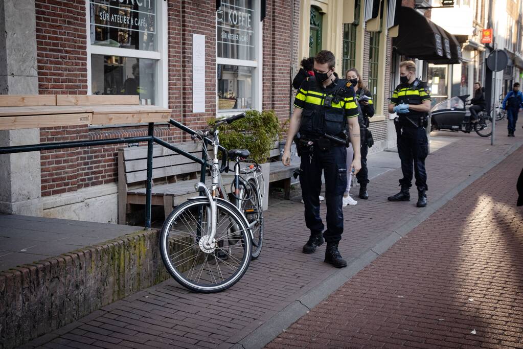 Fietser gewond bij botsing met scooterrijder